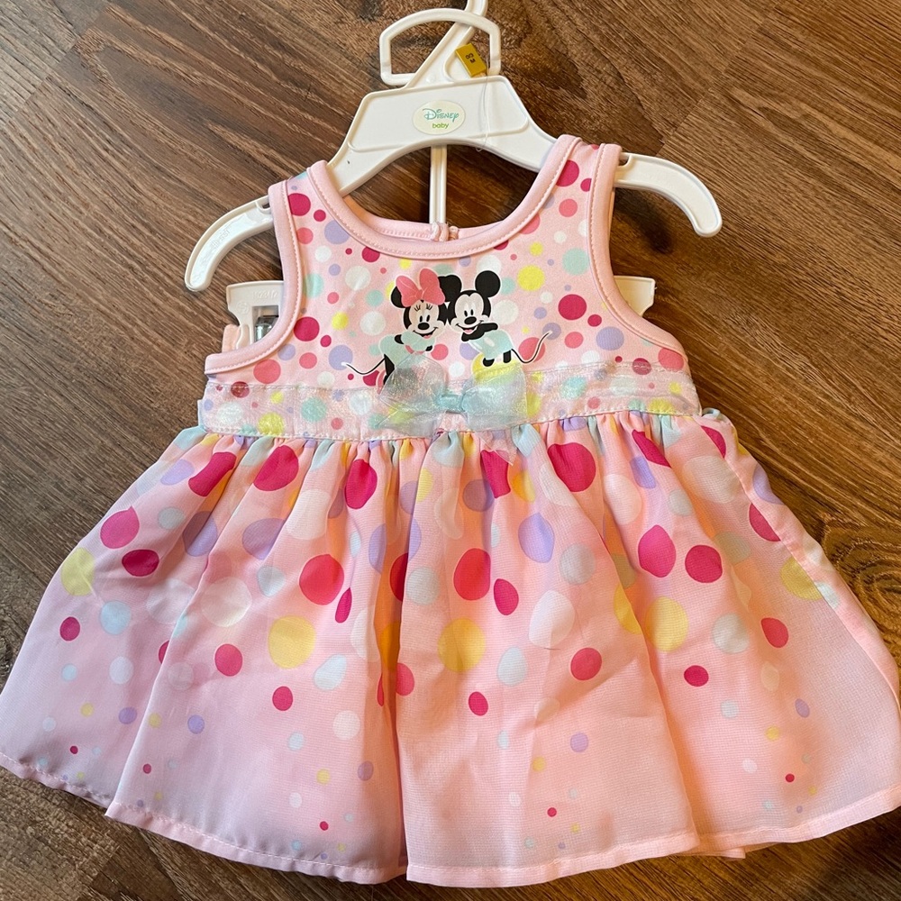 Micky mouse dress and bloomers